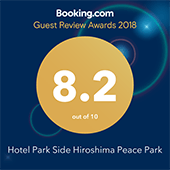 Booking.com Guest Review Awards 2018 8.2 out of 10