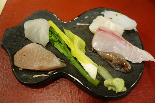 久々にさえずりが！実は大好物でして、、　　　料理むら上　その１