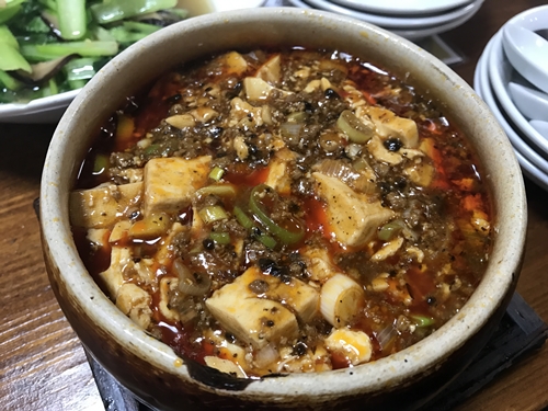 麻婆豆腐がマジでうまいっす！　　　　鉄人酒家