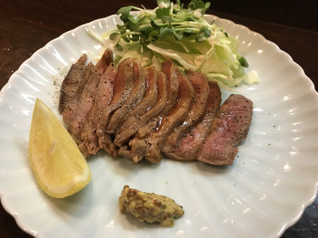 えび一さんの牛タンはやっぱりおいしいですね～！　　　　えび一