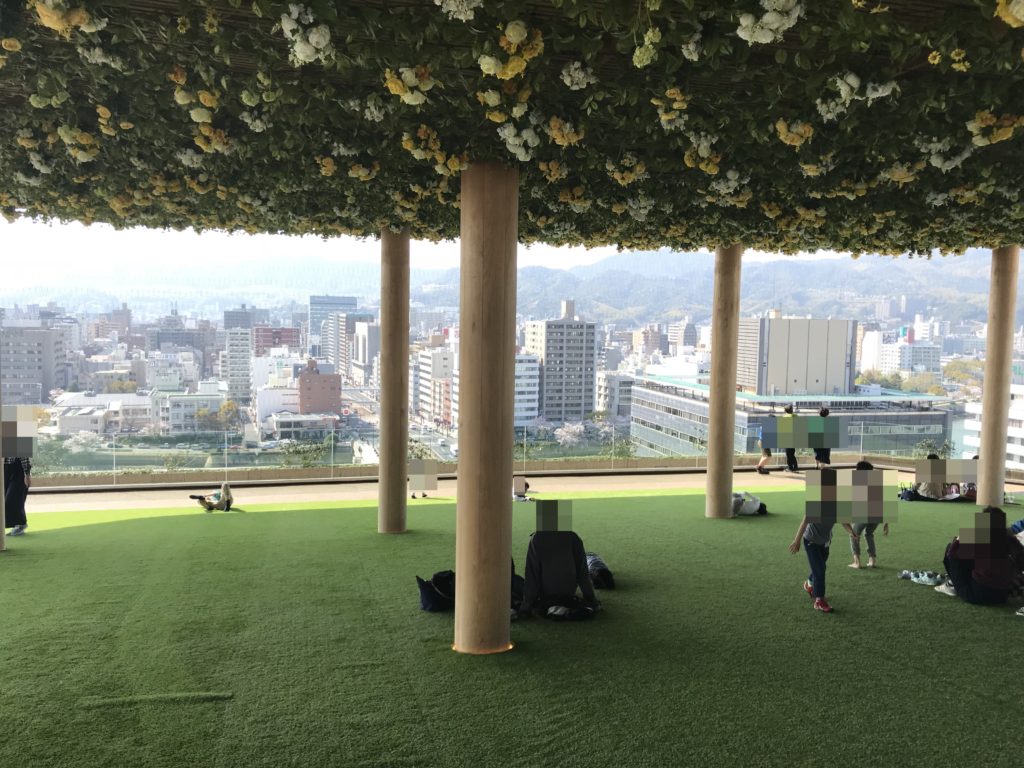 久々に登ったらまた変わっていました！　　　　おりづるタワー