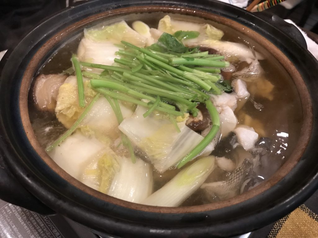 やっぱり藤さんのメバル鍋が最高！　　　藤