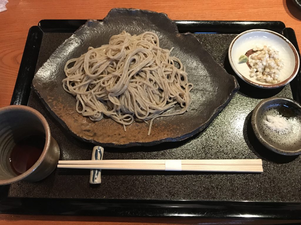 一日5食限定のお蕎麦を奇跡的に！　　　　　千蓼庵