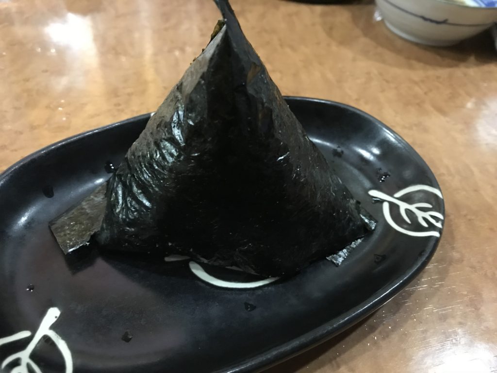 ”むさし”のおむすびもおいしいですが”さざんか”もうまい！　　　　さざんか