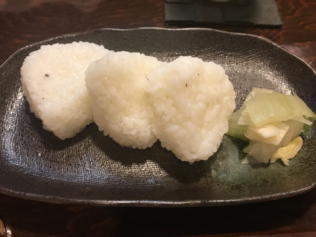 人生で一番のおにぎりがそこにありました！　　　　　　えび一