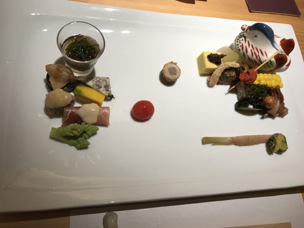 すぐに次週の予約を取られました！　　　　　　馳走　ぬくゐ