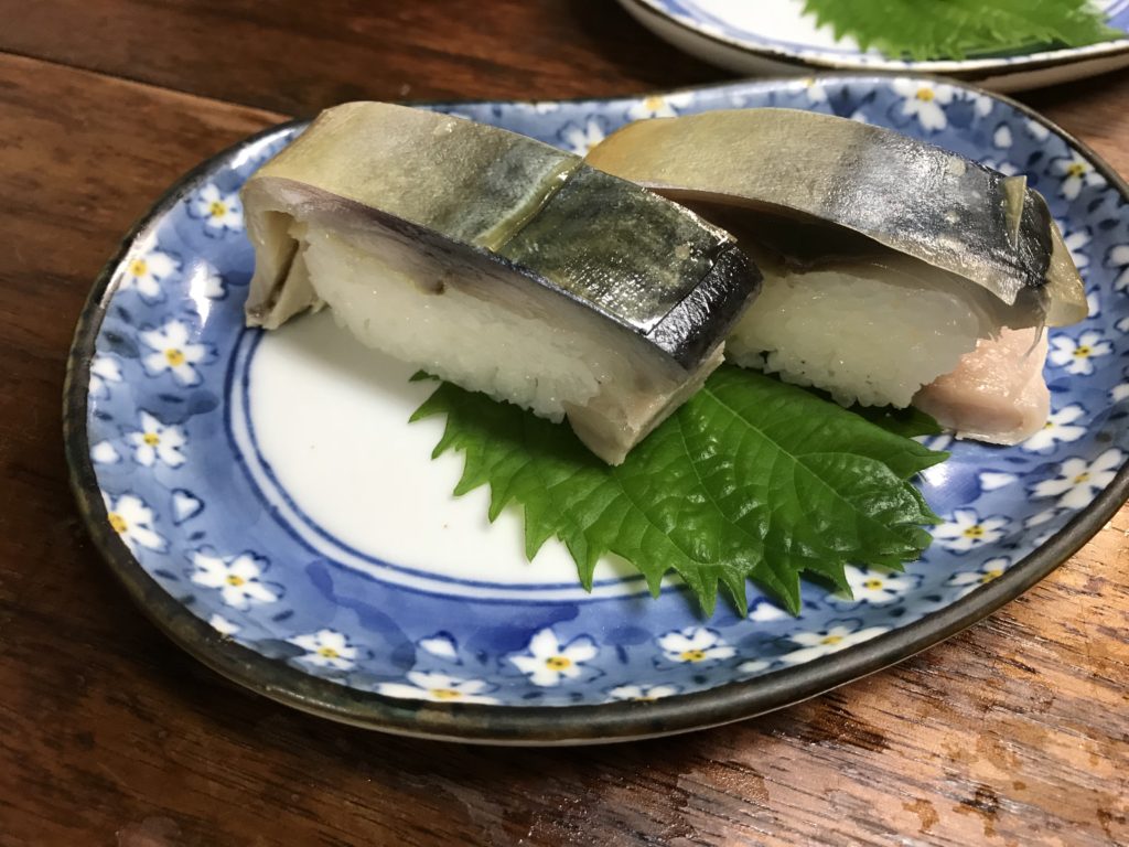 さば寿しが始まっていましたよ～！    　　　　　風林