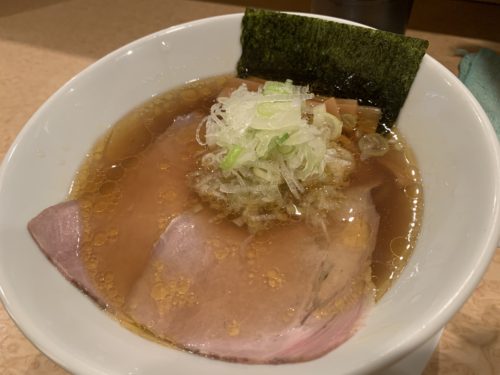 オレンジと貝！　　　　　　一麺天に通ず