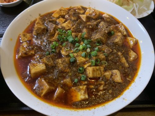 今まで食べた麻婆豆腐の中でひょっとすると、、、　　　　中華料理四季