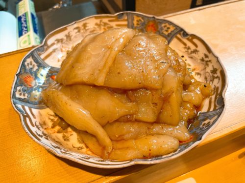 あぶらぼうず？初めての体験でした！　　　　日本料理　尾前　その１