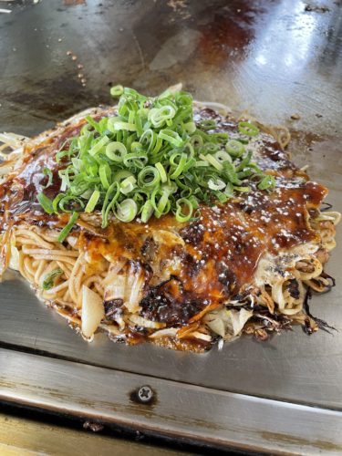 おでんのガリとお好み焼き！　　　　みやま