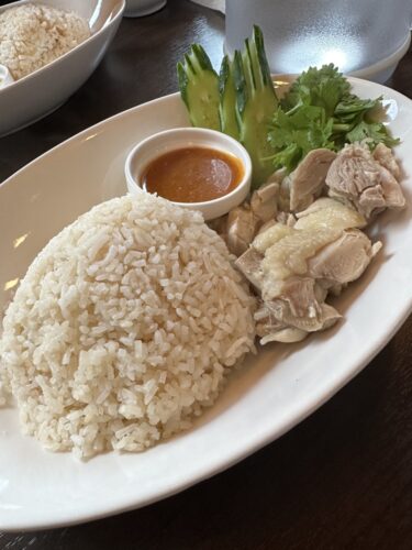 カオマンガイを食べてタイを感じます！　　　　Thai kitchen jaidee　ジャイディー