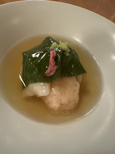 鯛づくしでお料理いただけました！　　　　　石まつ　三代目