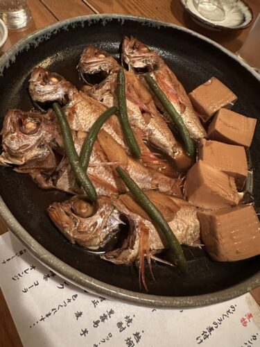 まさかの一人一尾ののどぐろ！　　　　かめ福