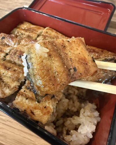 じっくり焼いたうなぎの皮パリ感が素晴らしい～！　　　　　鰻処 いちかわ