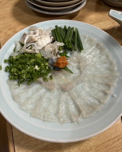 美味しいフグをいただくなら！　　　　魚料理　小波