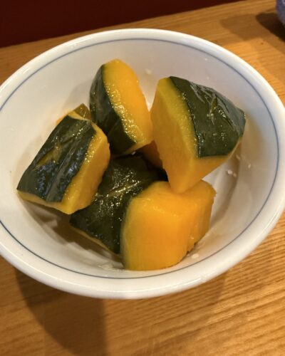 今年も美味しいおばんざいをいただきます！　　　　あけび