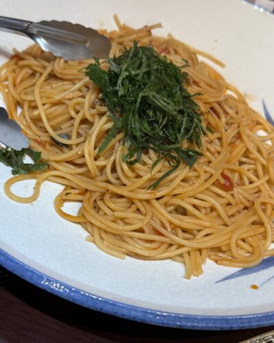 スパゲティ好きにはたまりません！　　　　磯辺料理さかい