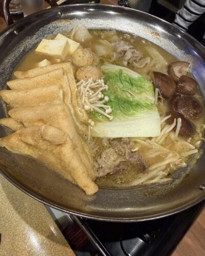 久々のカレー鍋に大興奮！　　　　とりけん