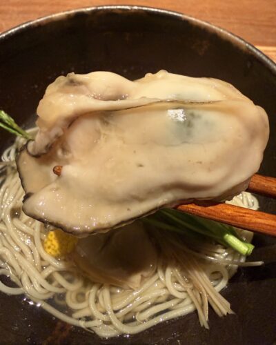 お蕎麦屋さんのコース料理がすごすぎる！　　　　ふくの緒