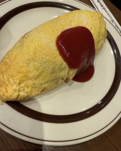 やっぱりオムライスですよね～！　　　　アラスカ